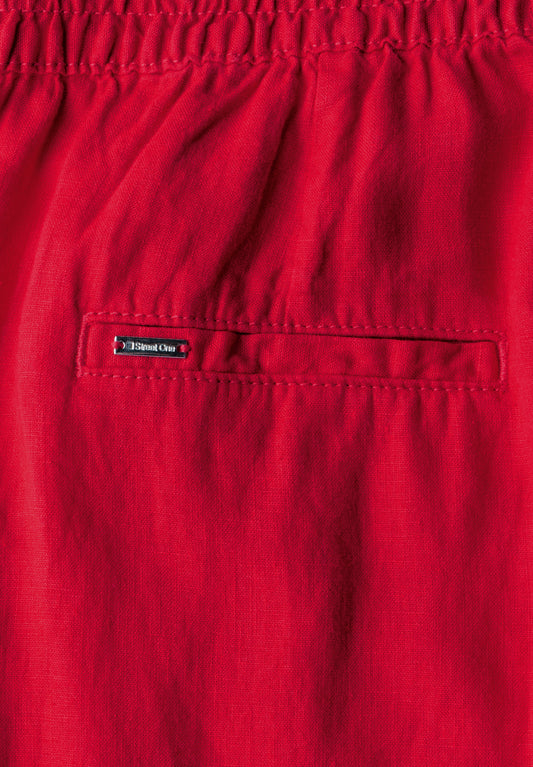 Wide Leg Leinenhose