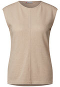 Top im Strick-Look