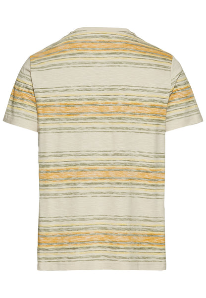 T-Shirt mit Streifenmuster aus Baumwolle