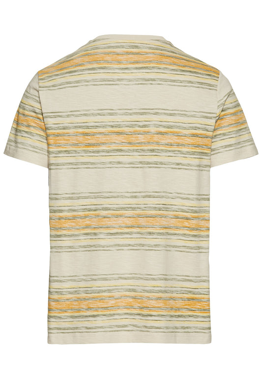 T-Shirt mit Streifenmuster aus Baumwolle