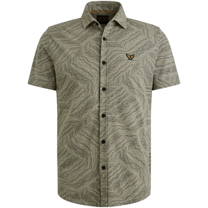 Jersey Pique Print Drizzle
