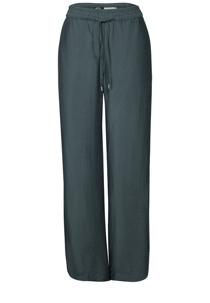 Wide Leg Strukturhose