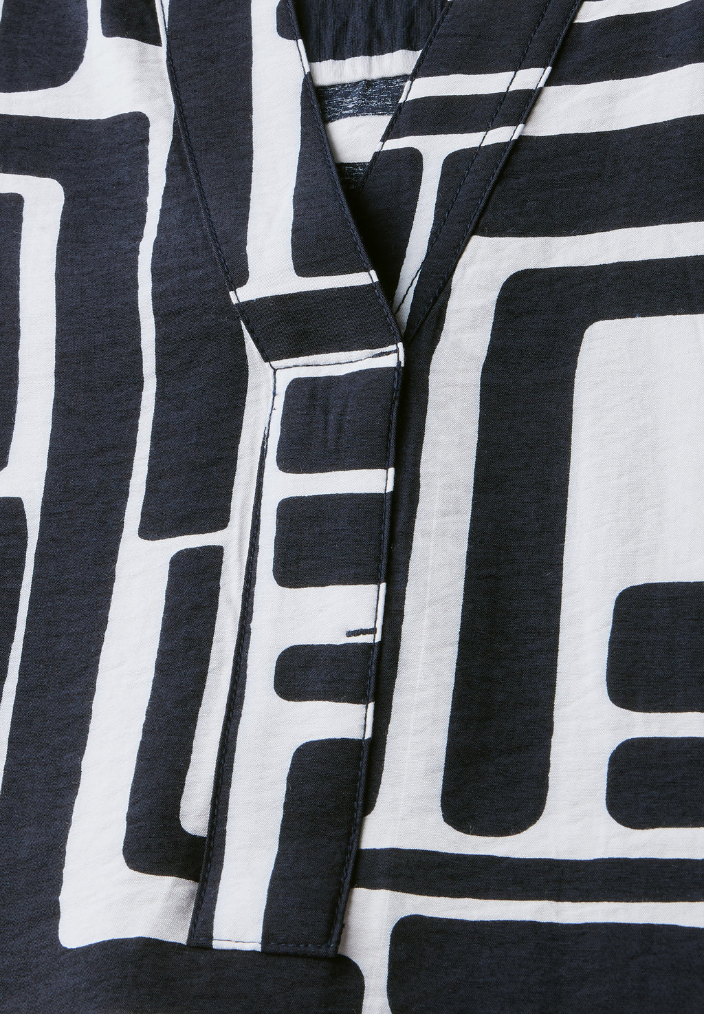 Gemustertes Strukturkleid