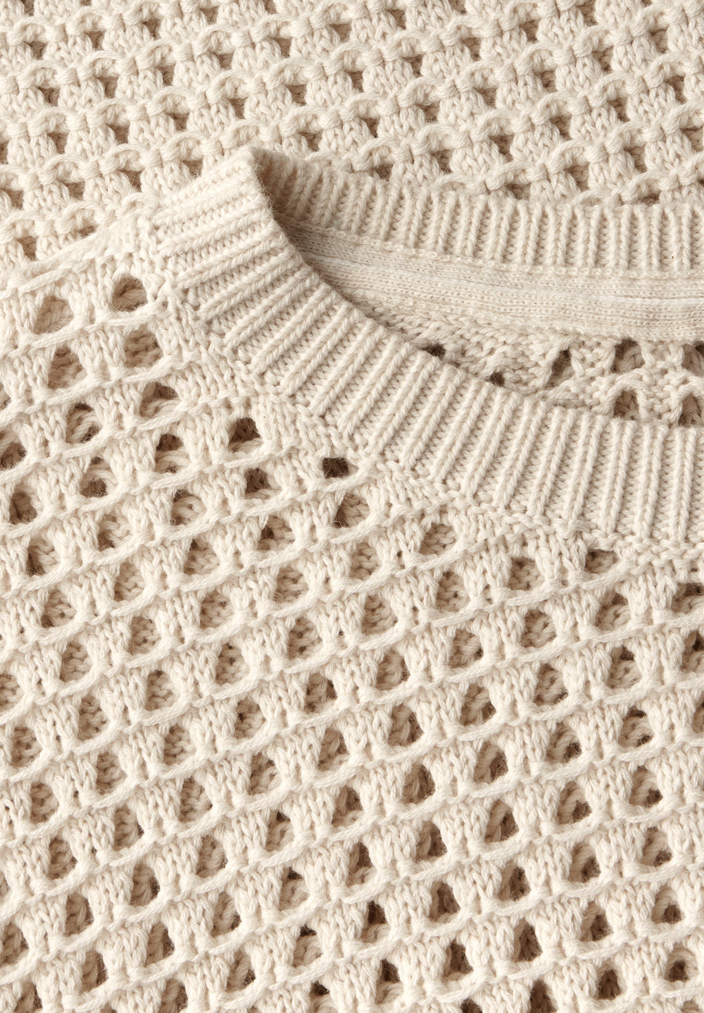 Pullover im Häkel-Optik