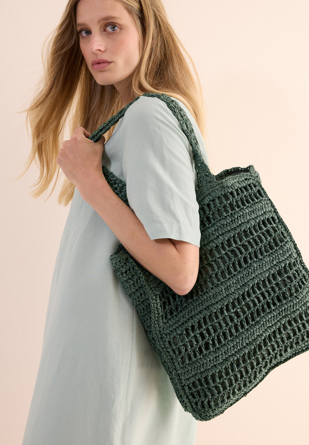 Tasche in Häkeloptik