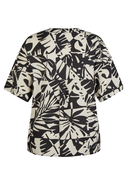 Bluse | Noir Flora