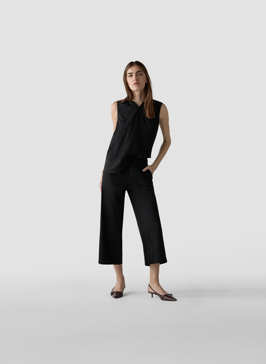 Bluse Shirt | Noir Flora