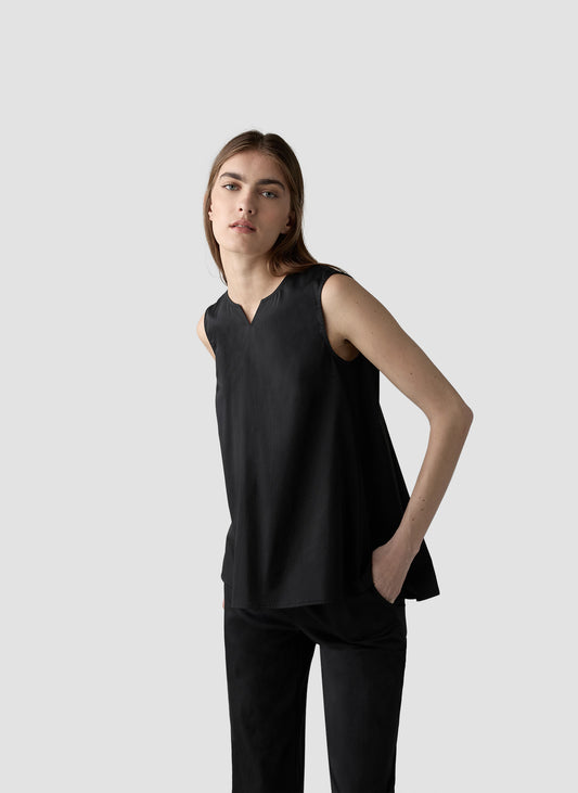 Bluse Shirt | Noir Flora
