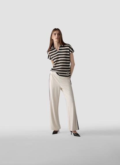 Shirt Strick | Noir Flora