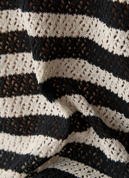 Shirt Strick | Noir Flora