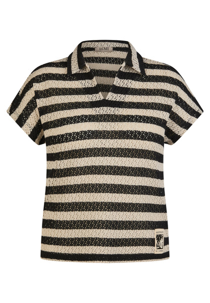 Shirt Strick | Noir Flora