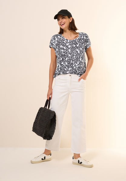 T-Shirt mit Minimal Print