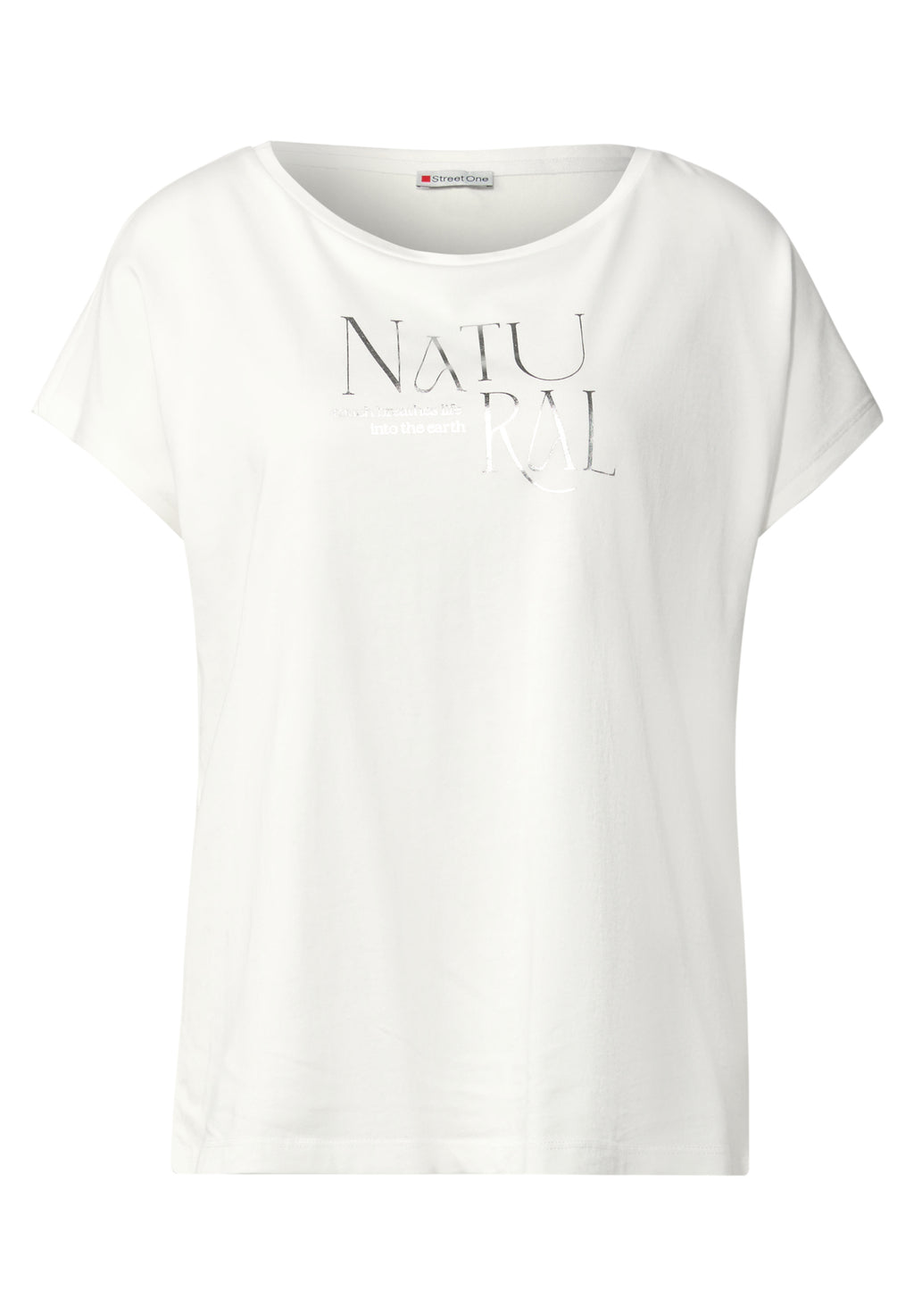 Shirt mit Glitzer-Wording