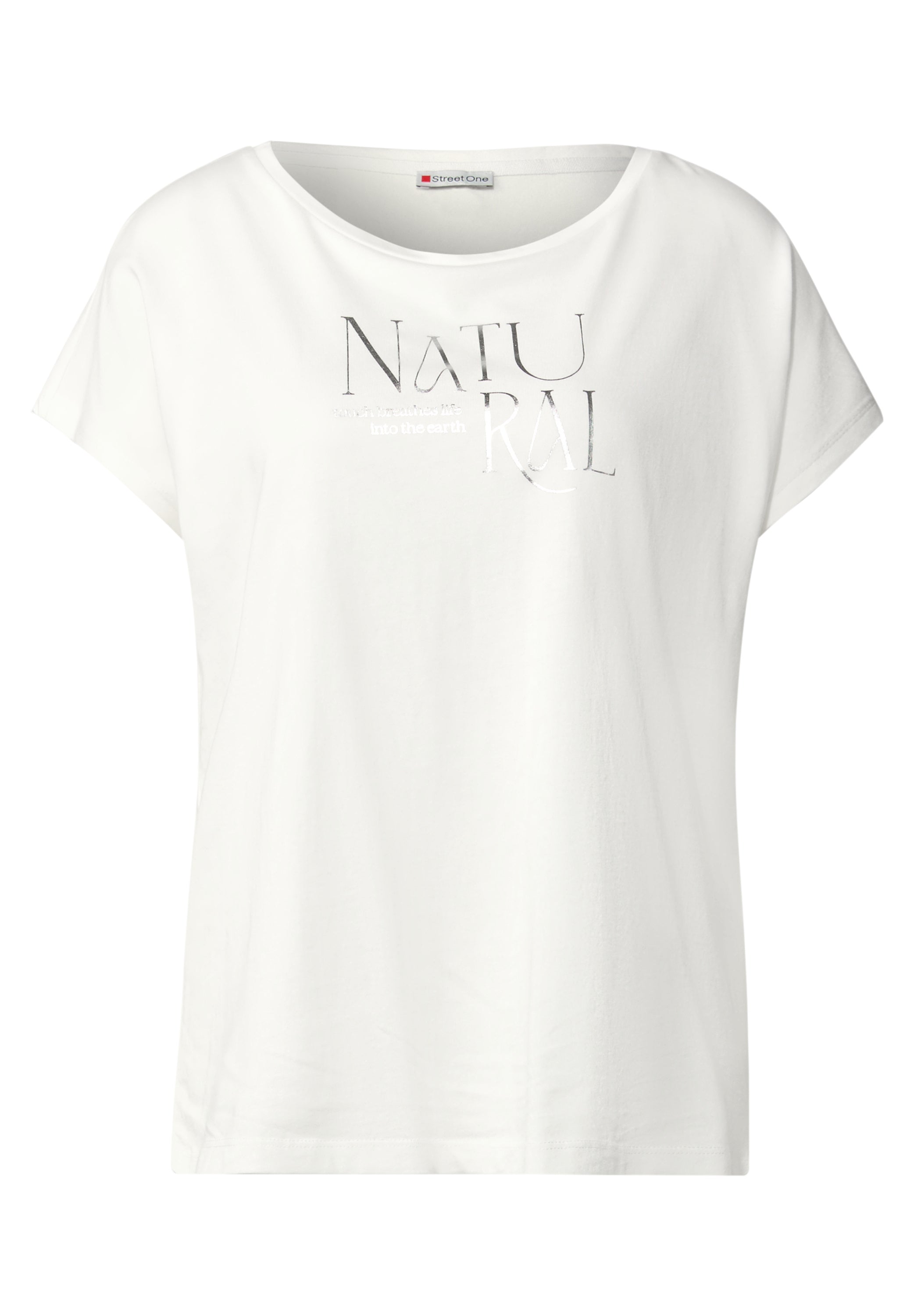 Shirt mit Glitzer-Wording