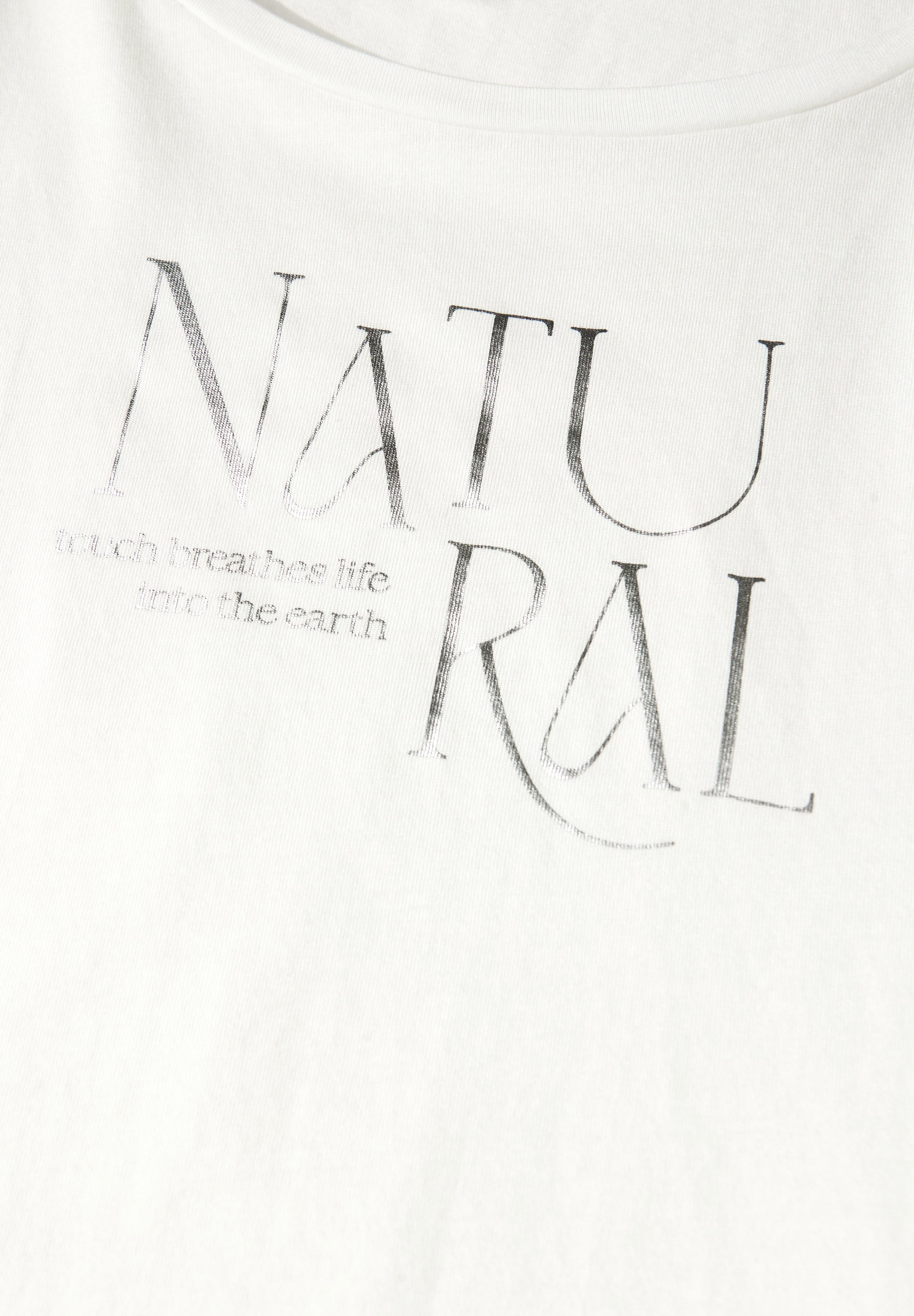 Shirt mit Glitzer-Wording