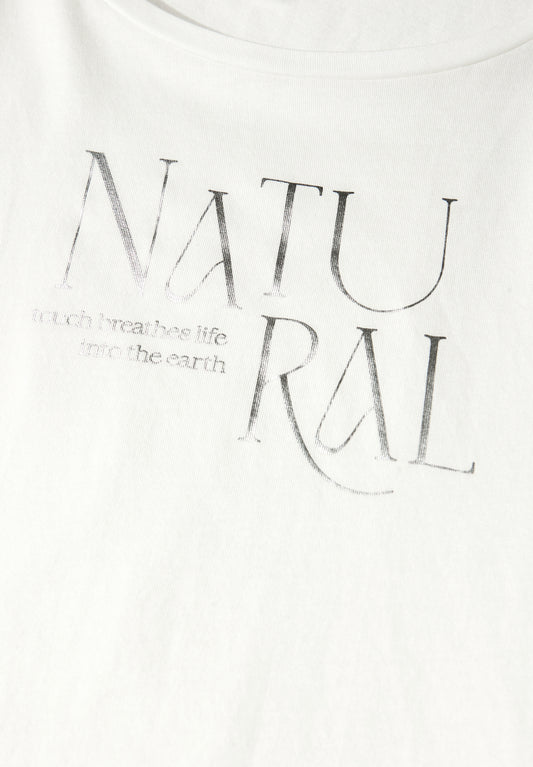 Shirt mit Glitzer-Wording