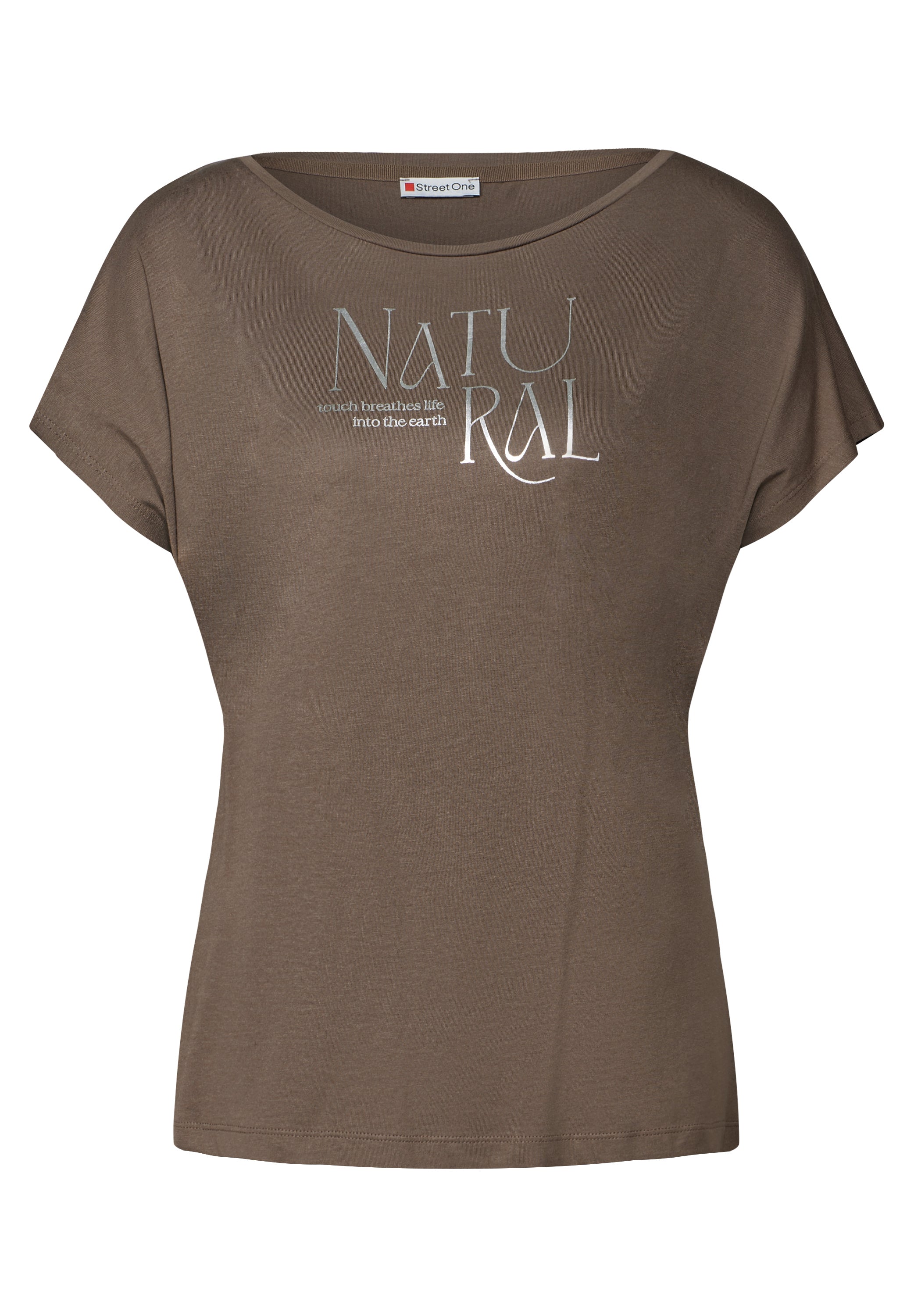 Shirt mit Glitzer-Wording