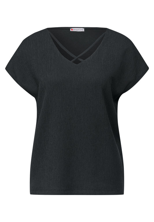 Shirt mit Bändern