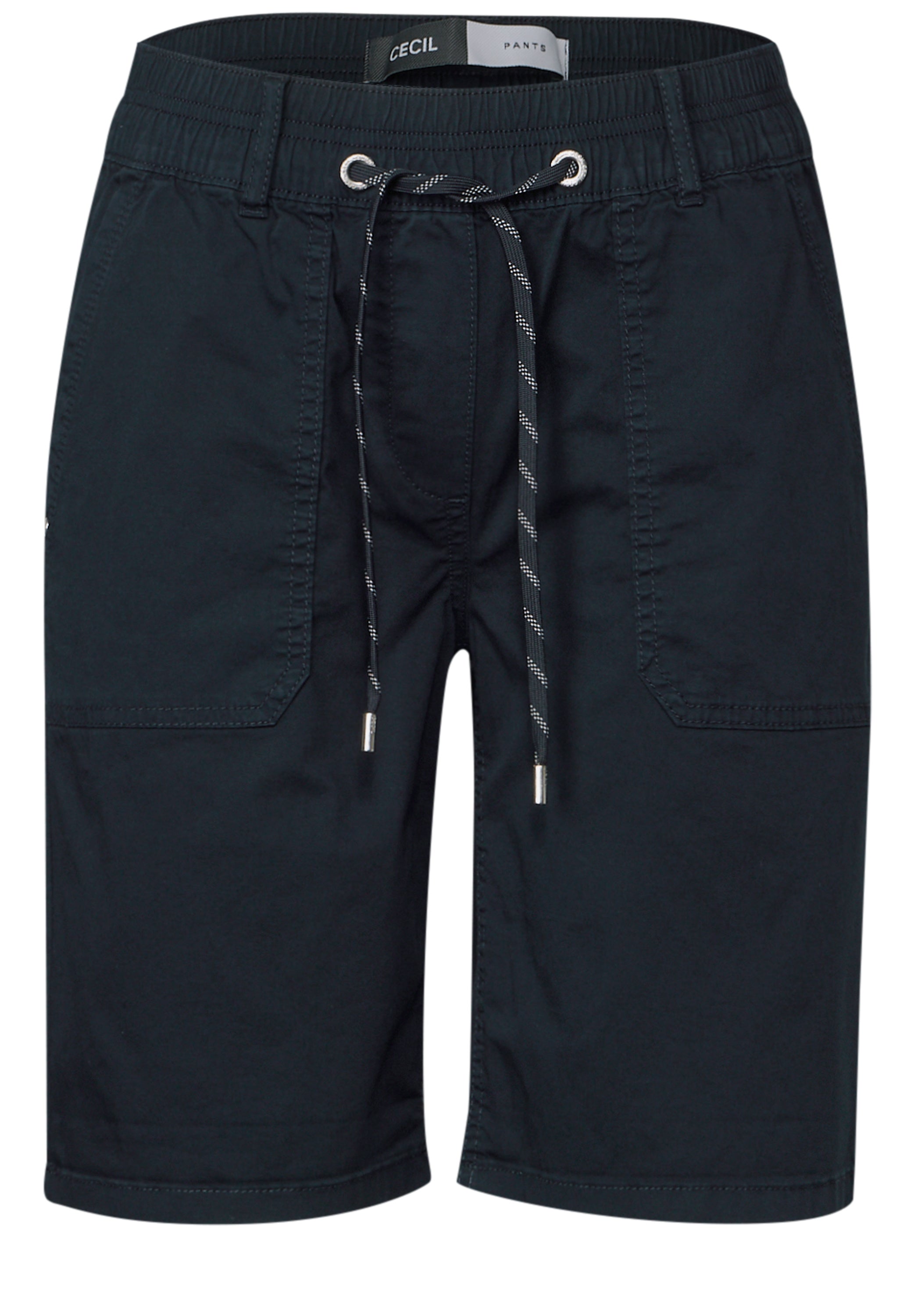 Twill Shorts im Washed-Look