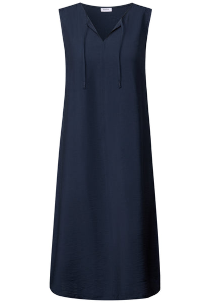 Kleid in Unifarbe