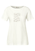 T-Shirt mit Wording Print
