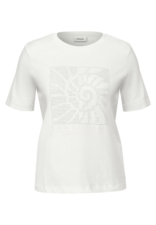 Shirt mit Schmucksteinen