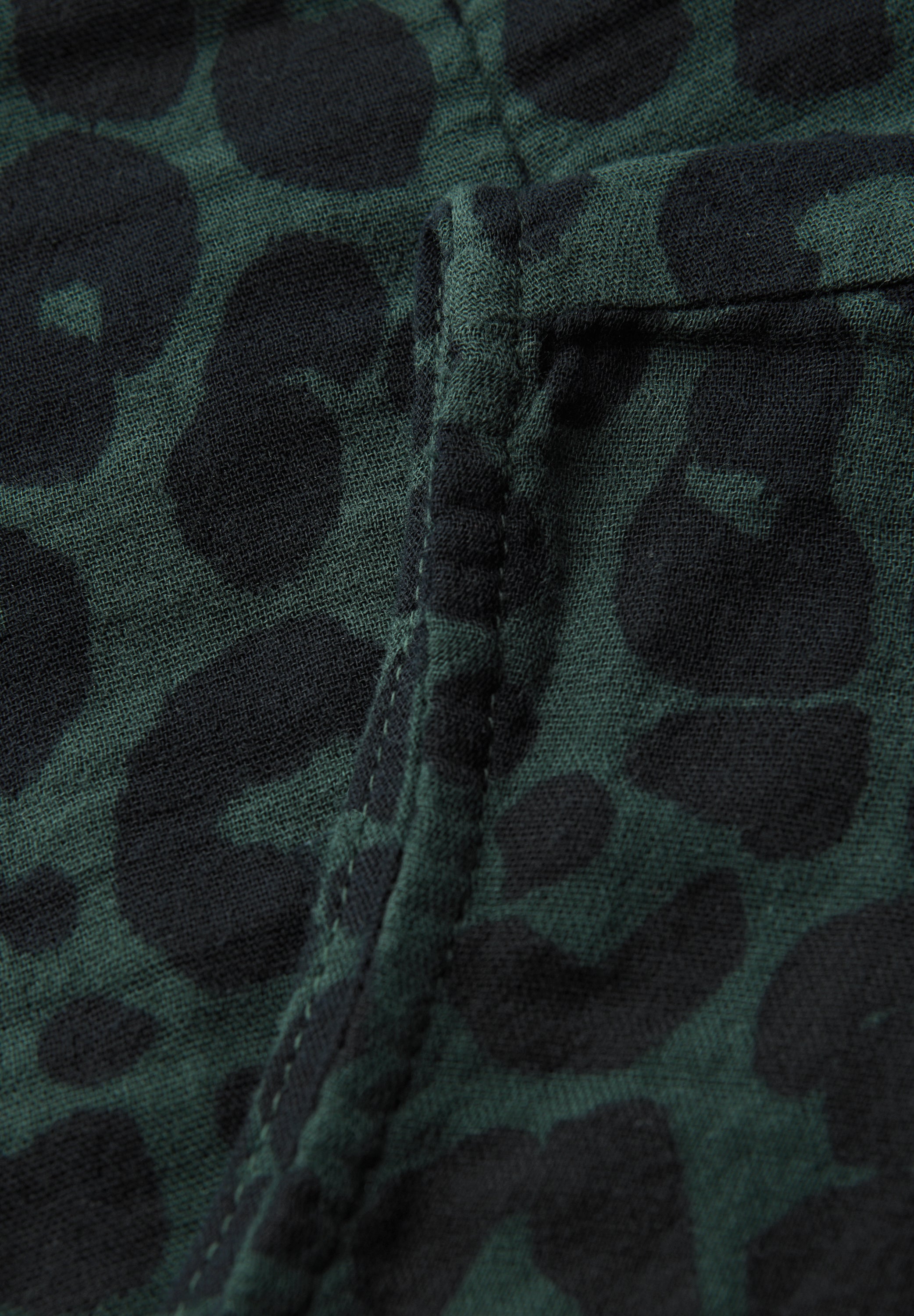 Musselin Blusentop mit Print