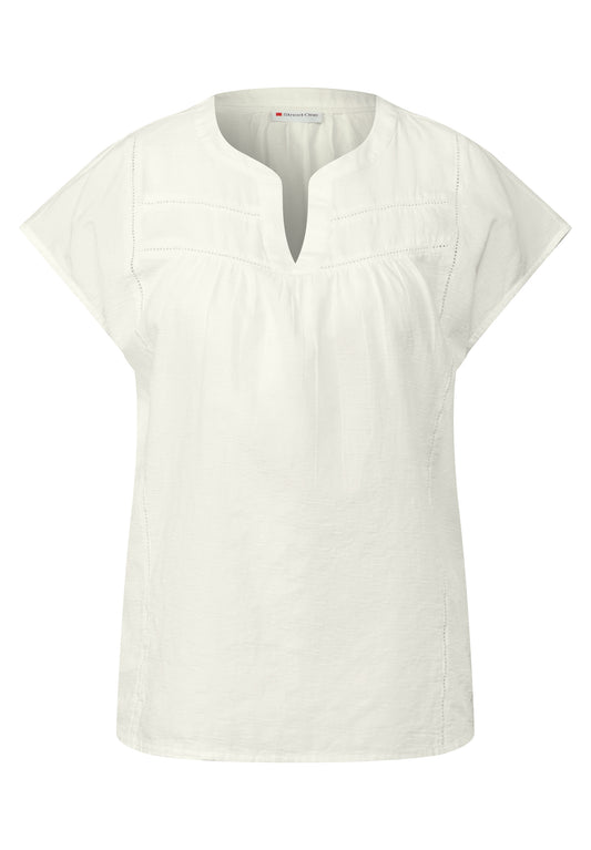 Bluse mit Tape-Details