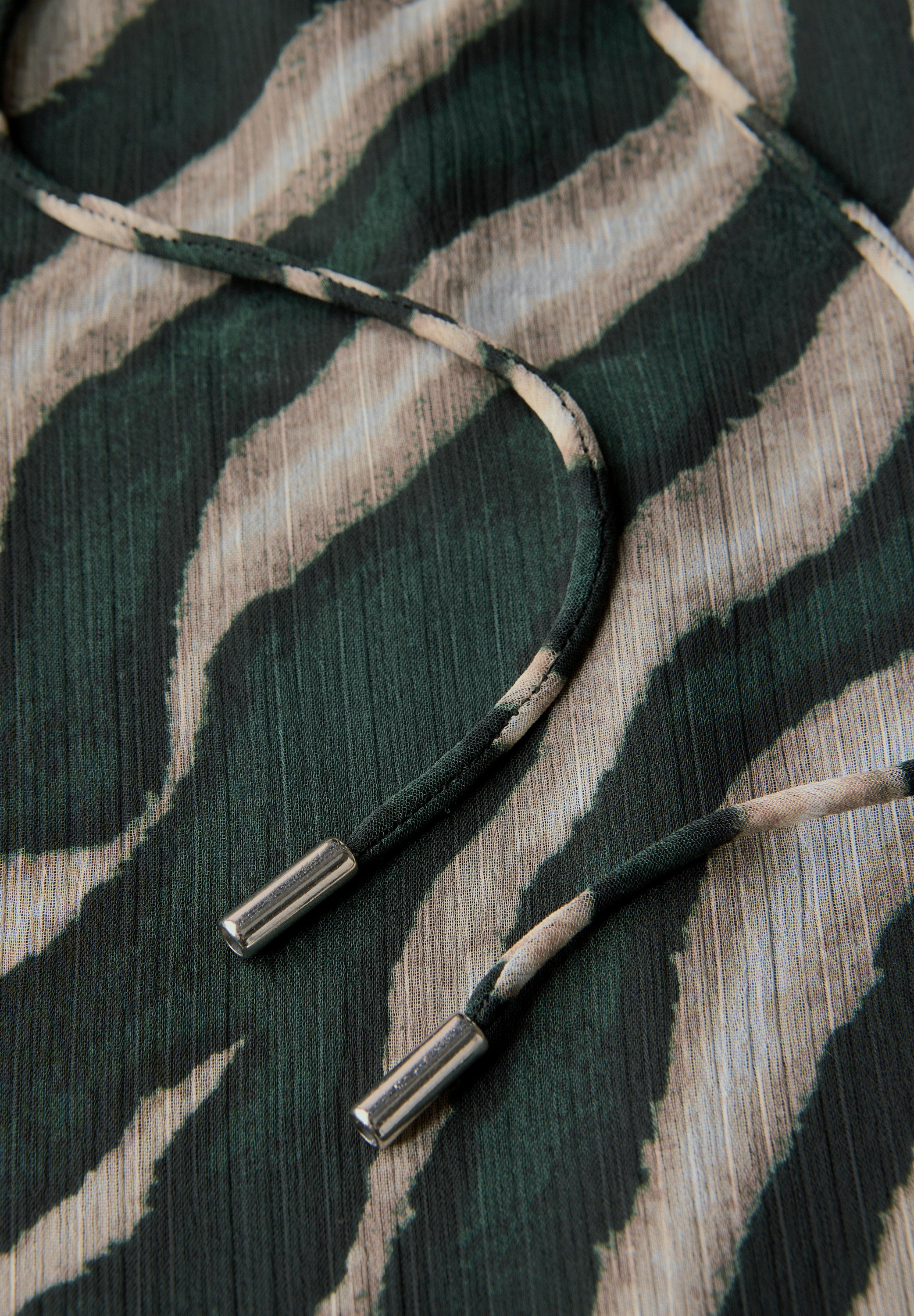 Chiffon Blusentop mit Print