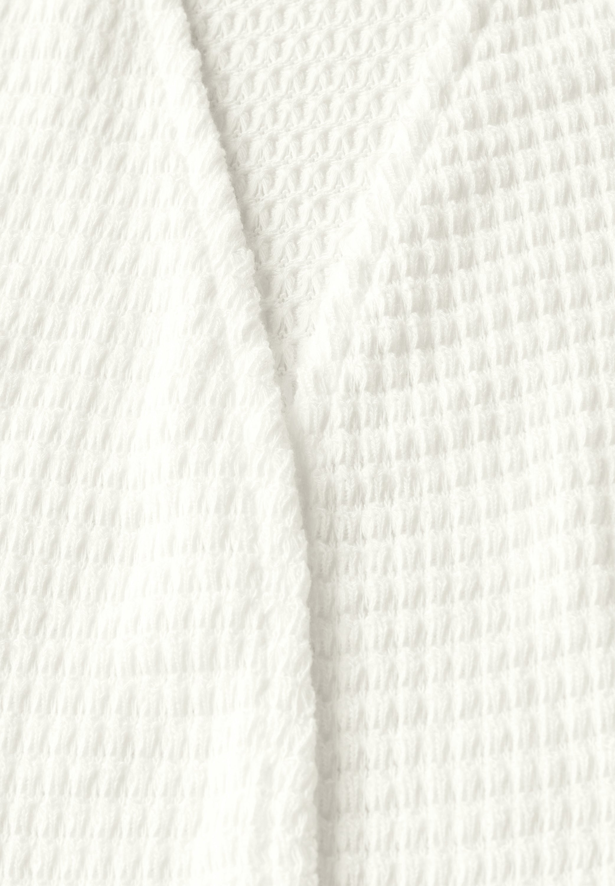 Offene Ajour-Look Jacke