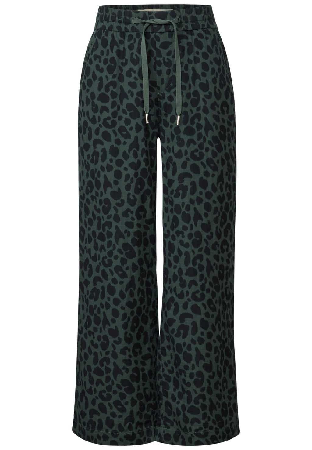 Gemusterte Musselin Hose