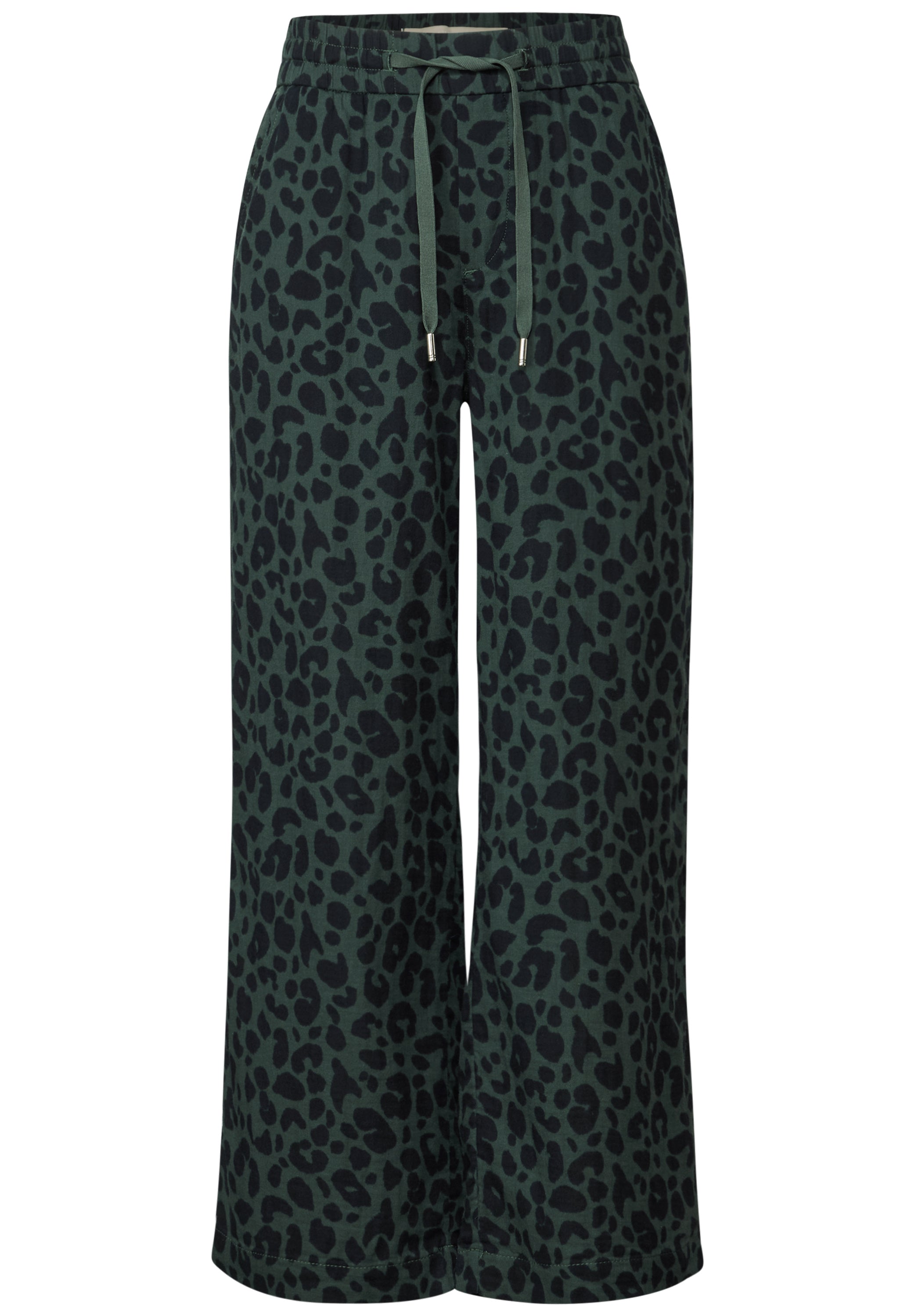 Gemusterte Musselin Hose