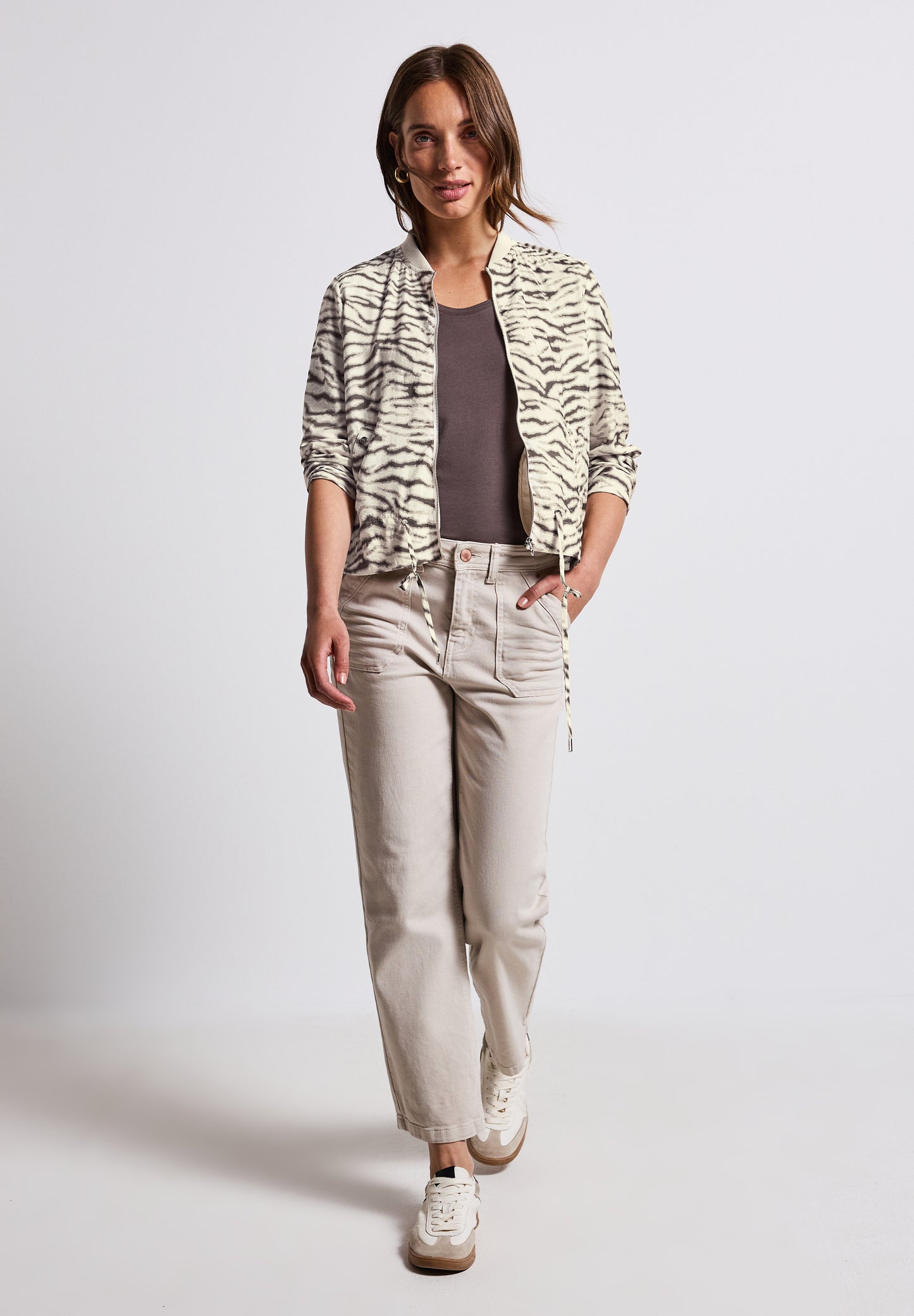 Gemusterter Blouson