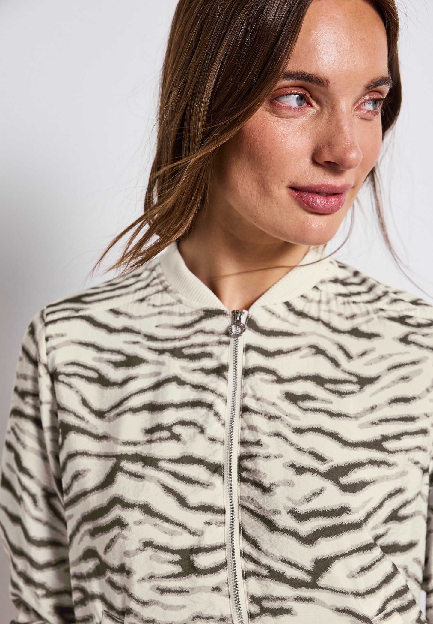 Gemusterter Blouson