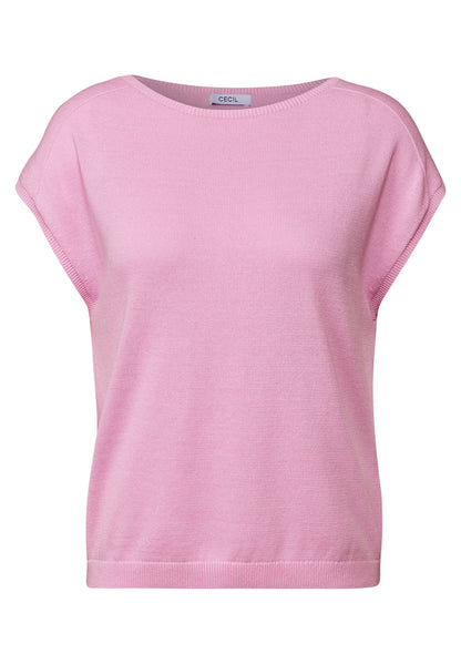 Leinen-Look Strickpullover