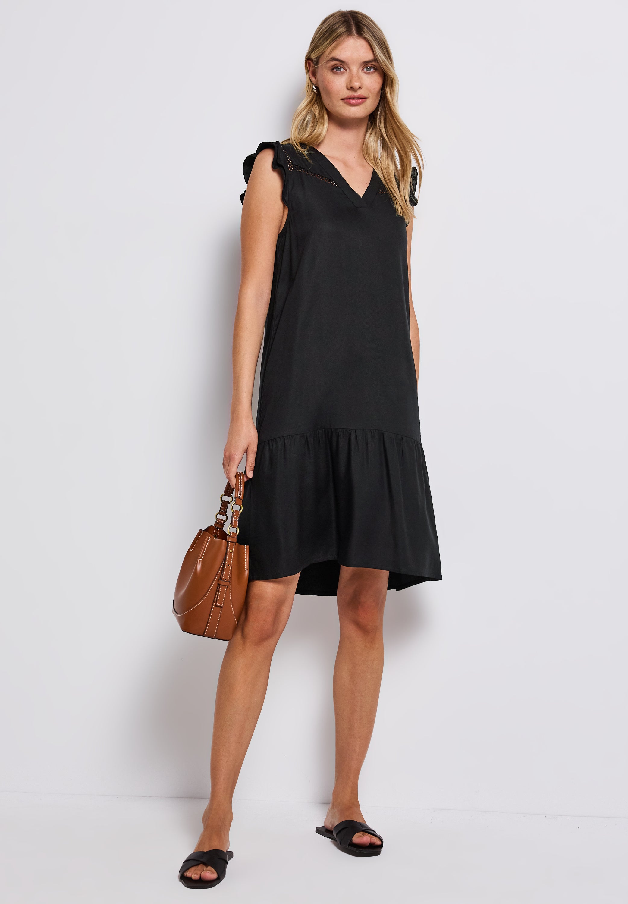 Ärmelloses Tunika-Kleid