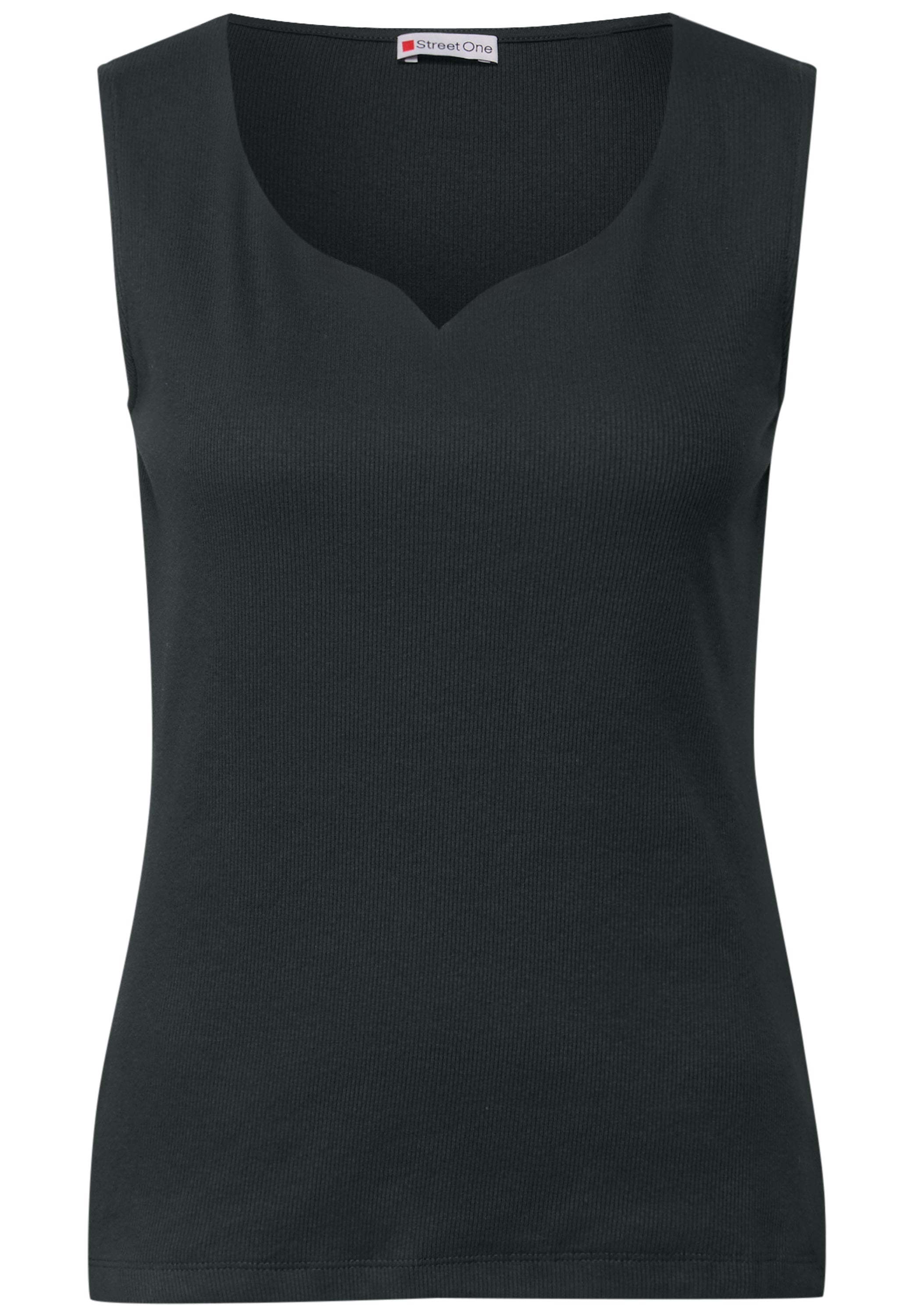 Top mit Herzausschnitt