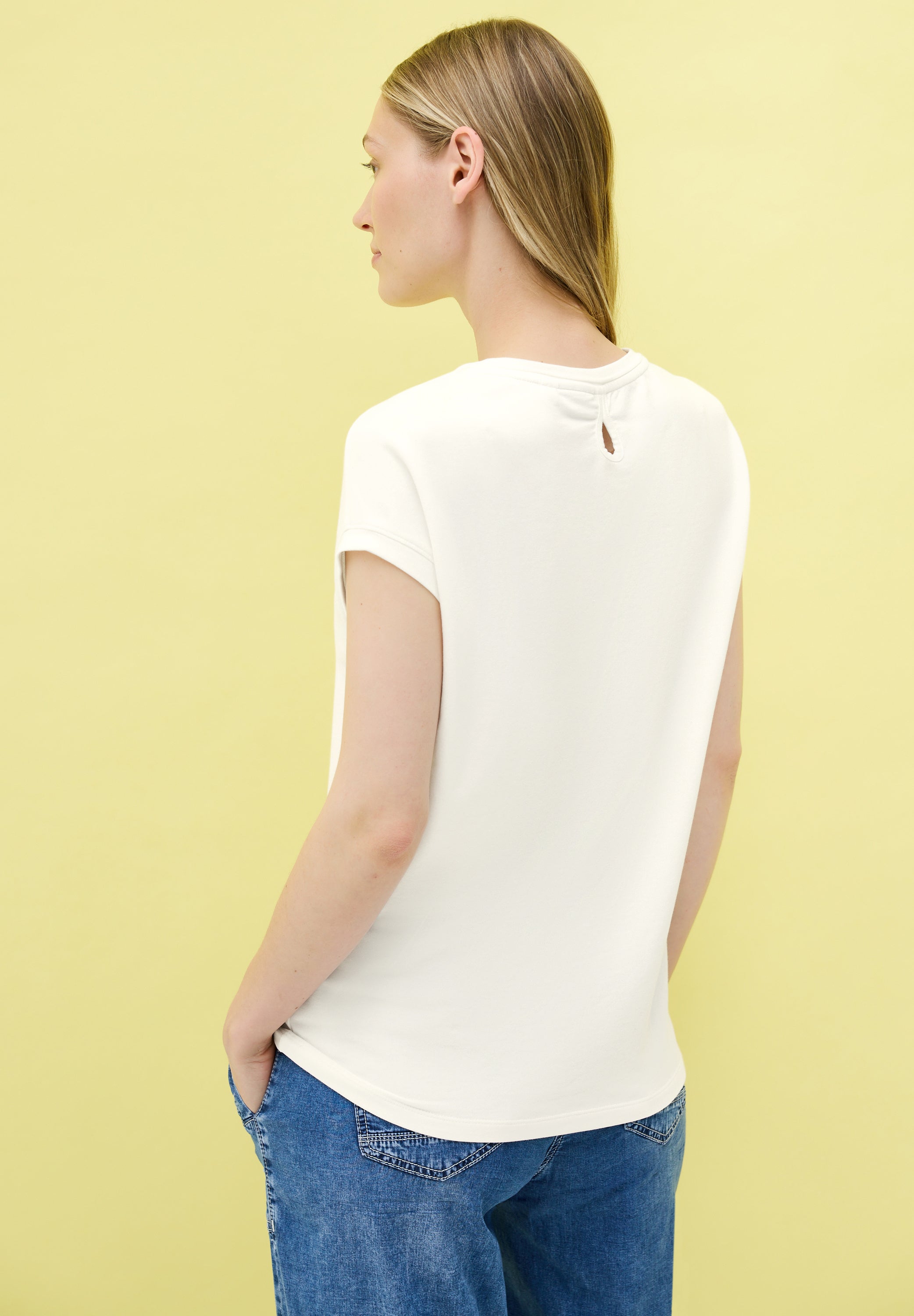 Shirt mit Glitzer-Print