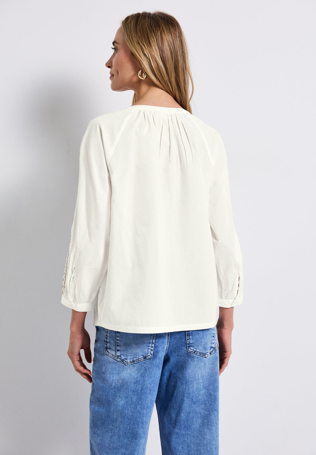 Tunika mit Häkeldetails