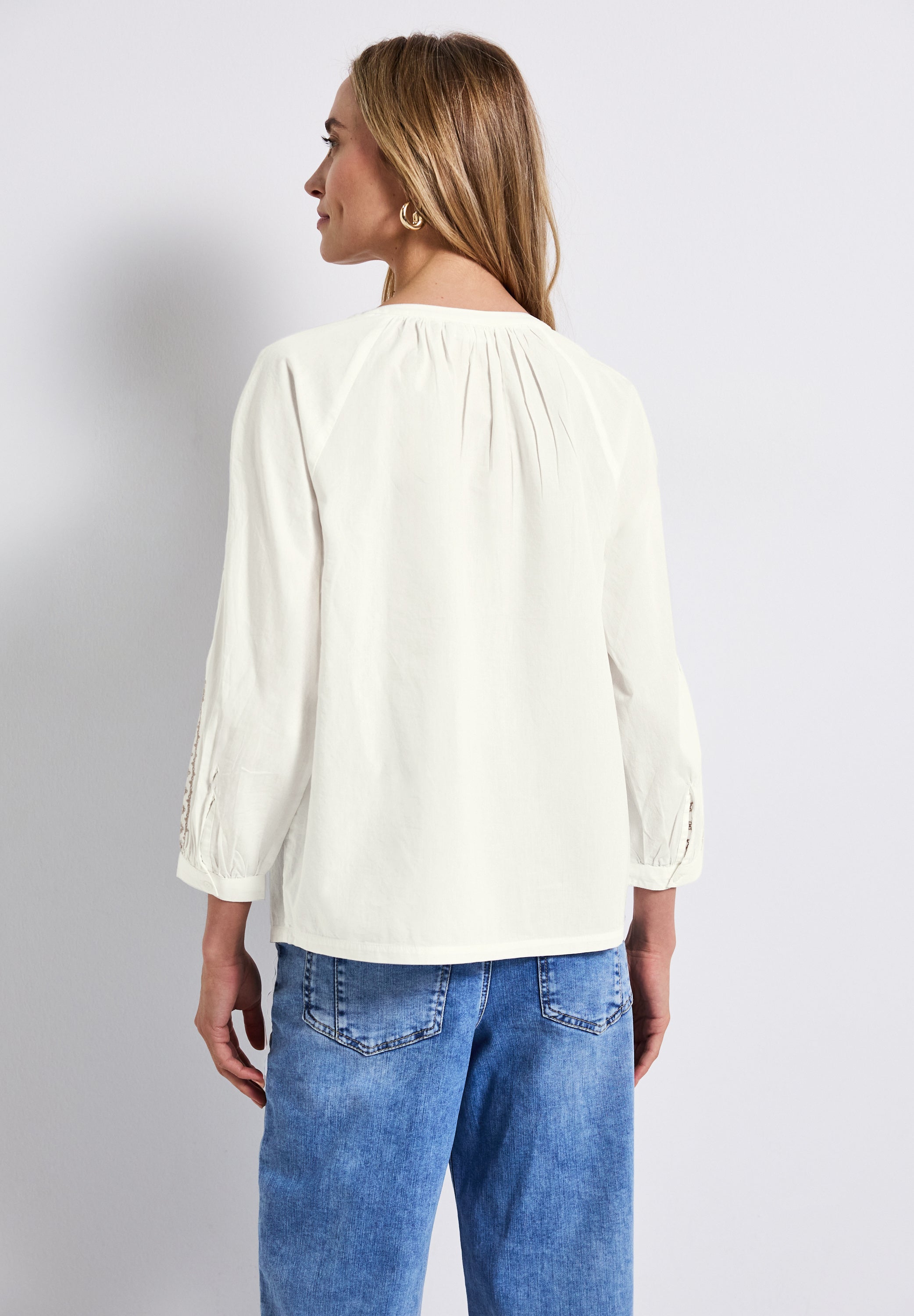 Tunika mit Häkeldetails