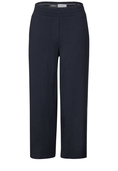Wide Leg Jersey-Hose