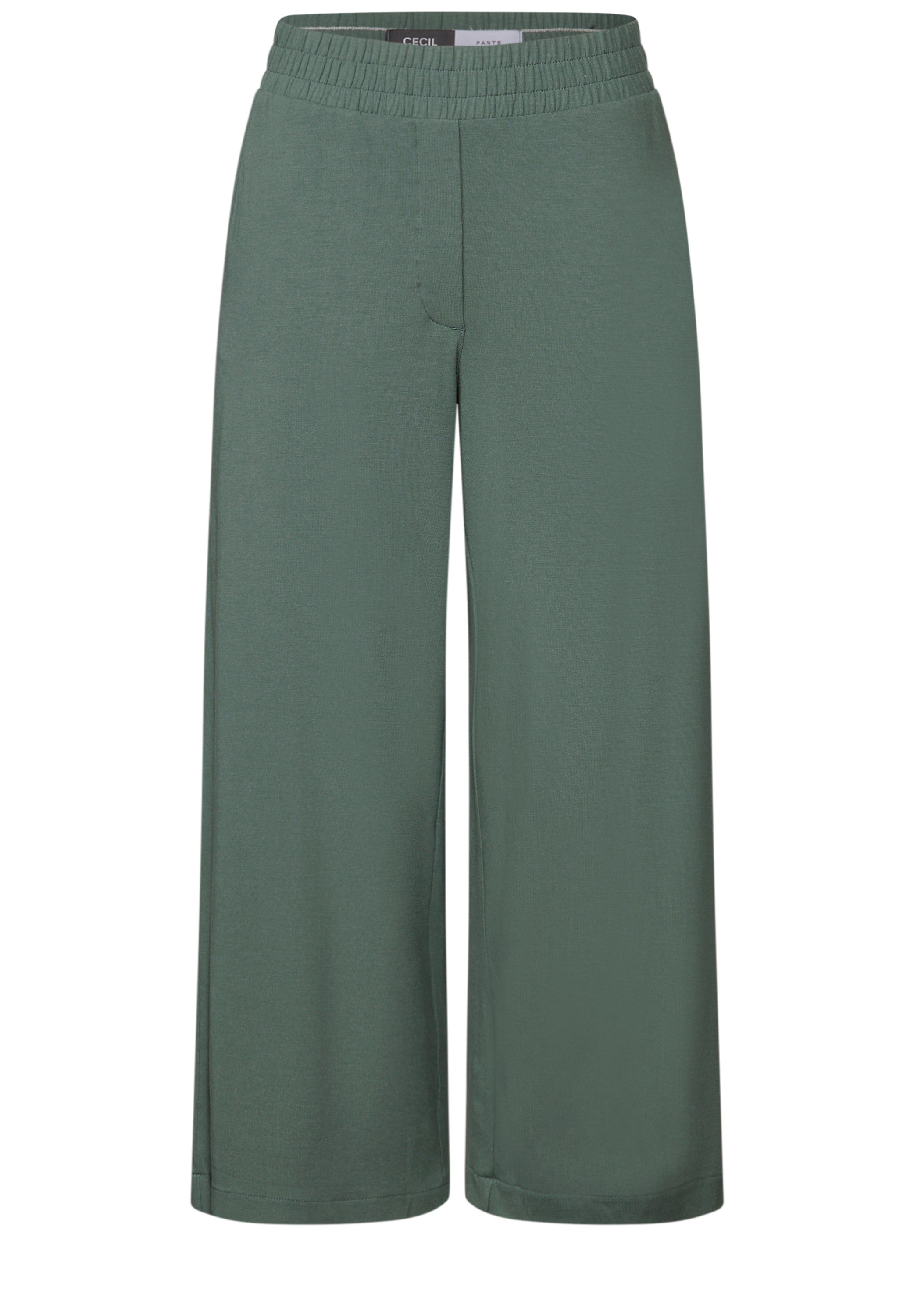 Wide Leg Jersey-Hose