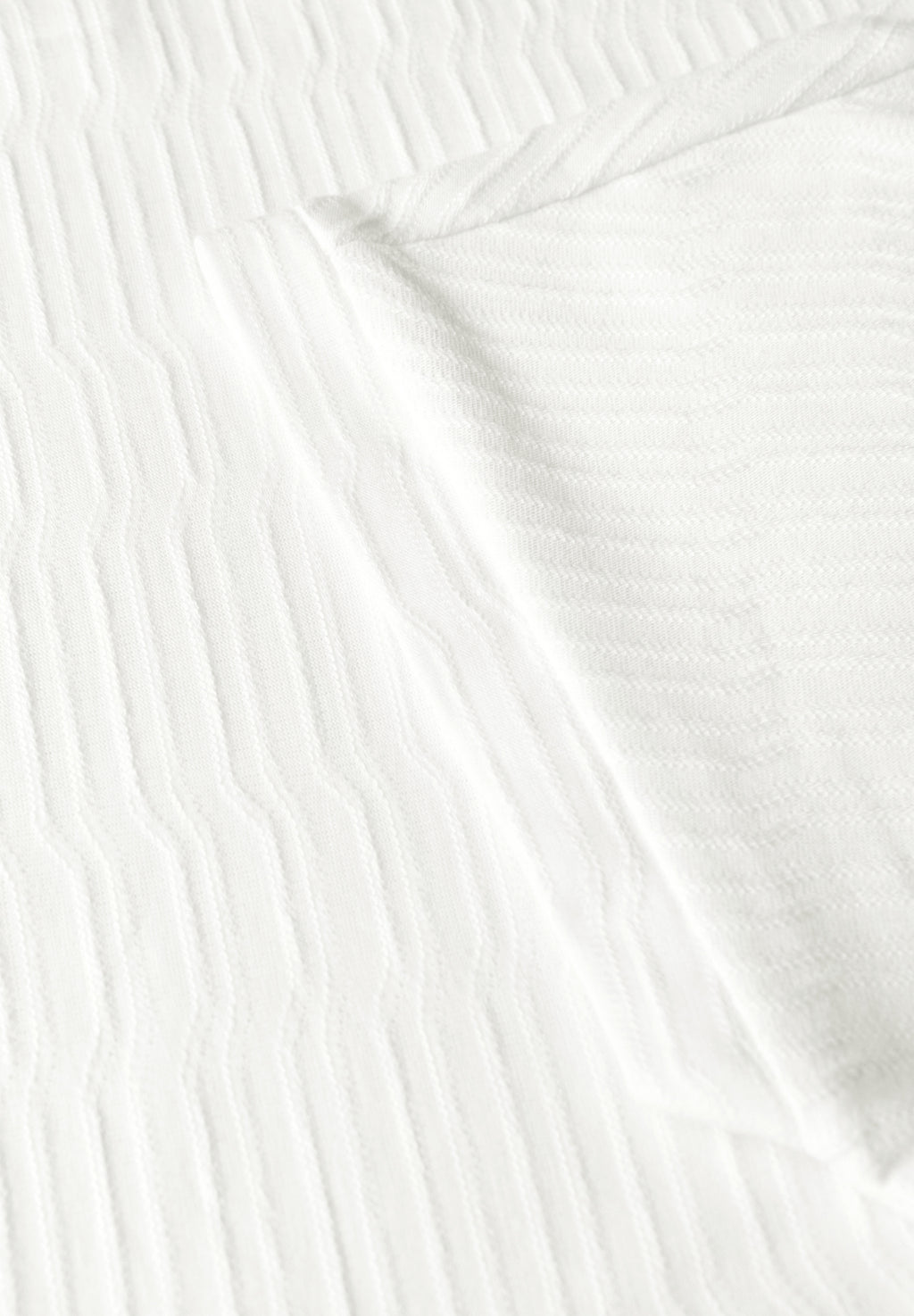 Struktushirt in Unifarbe