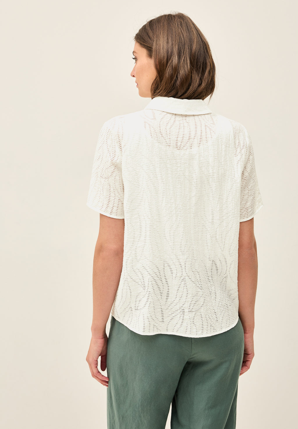 Blusenshirt mit Struktur