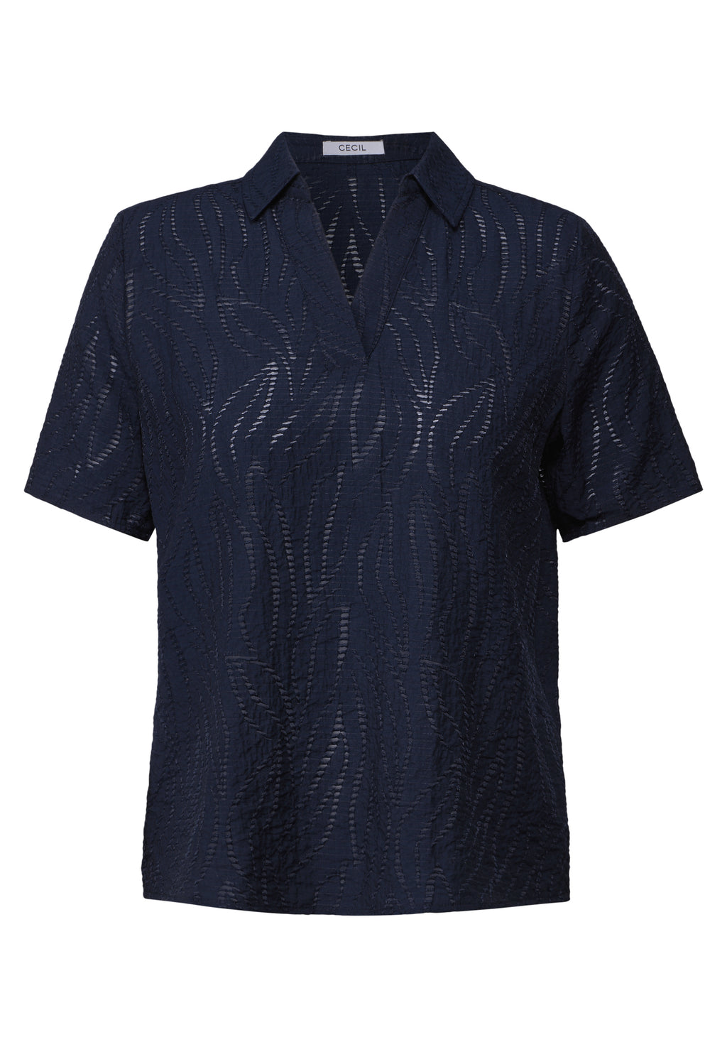 Blusenshirt mit Struktur