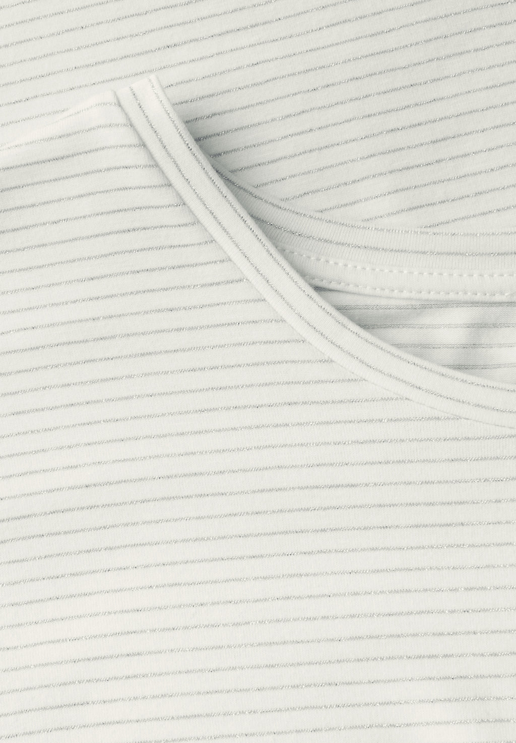 Shirt mit Glitzerstreifen