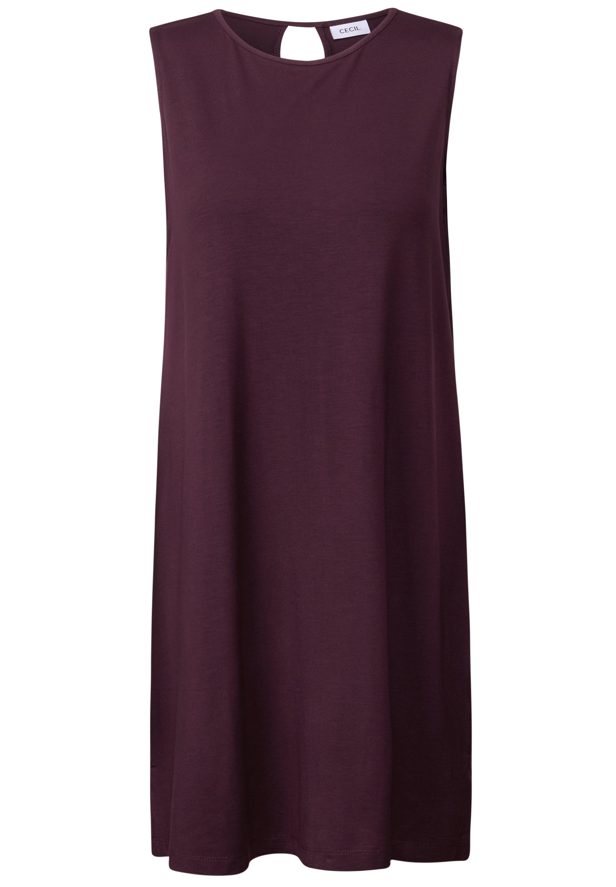 Ärmelloses Jersey-Kleid