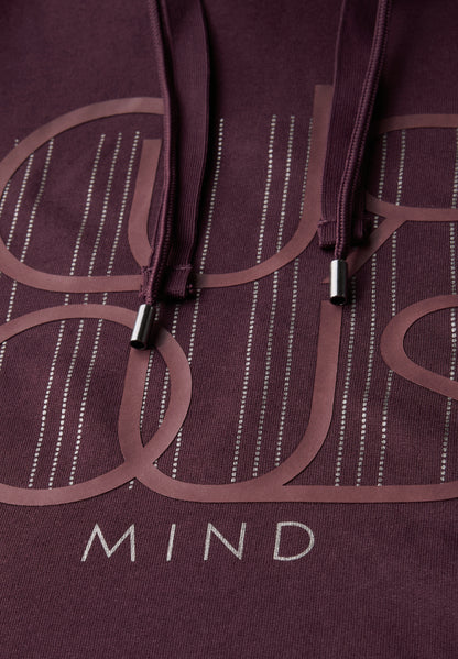 Kapuzenshirt mit Wording