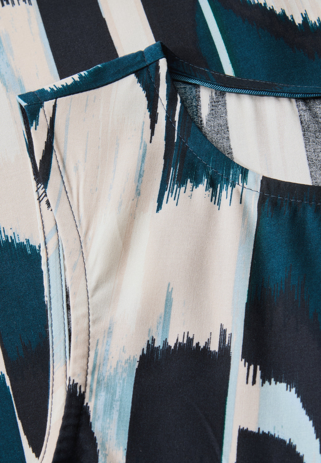 Blusentop mit Raffung