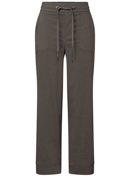 Casual Fit Hose mit Turn-Up